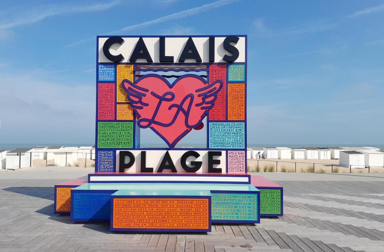 Studio Plage, Vue Mer Et Dragon, Garage Pour Moto Calais Extérieur photo