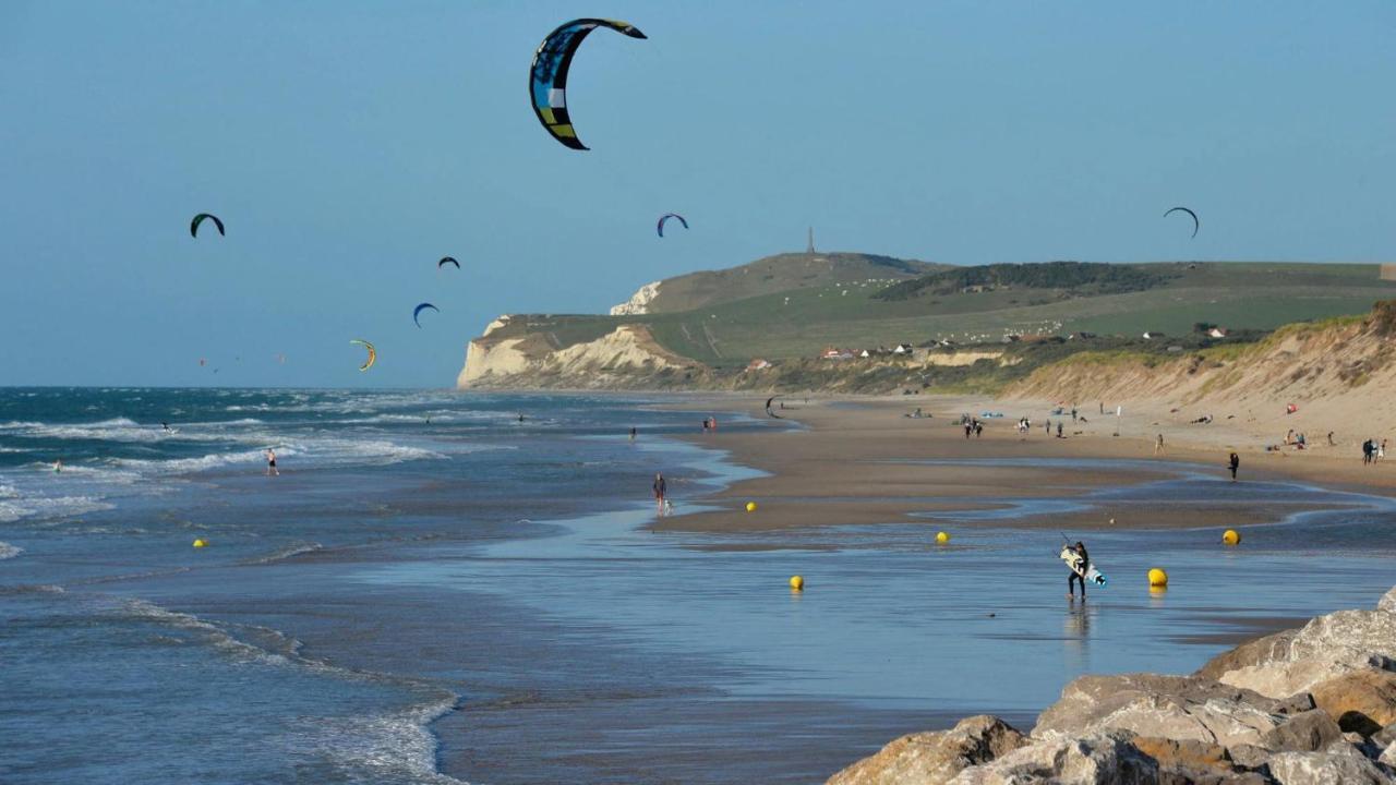 Studio Plage, Vue Mer Et Dragon, Garage Pour Moto Calais Extérieur photo