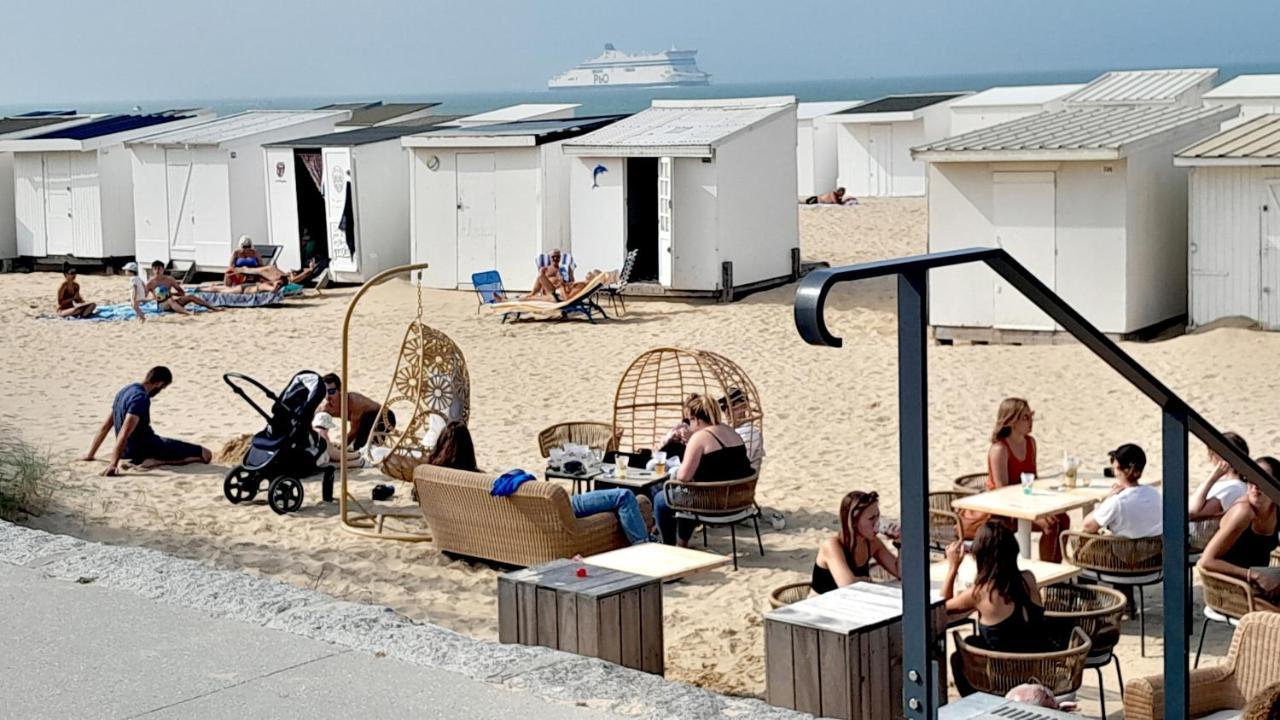 Studio Plage, Vue Mer Et Dragon, Garage Pour Moto Calais Extérieur photo