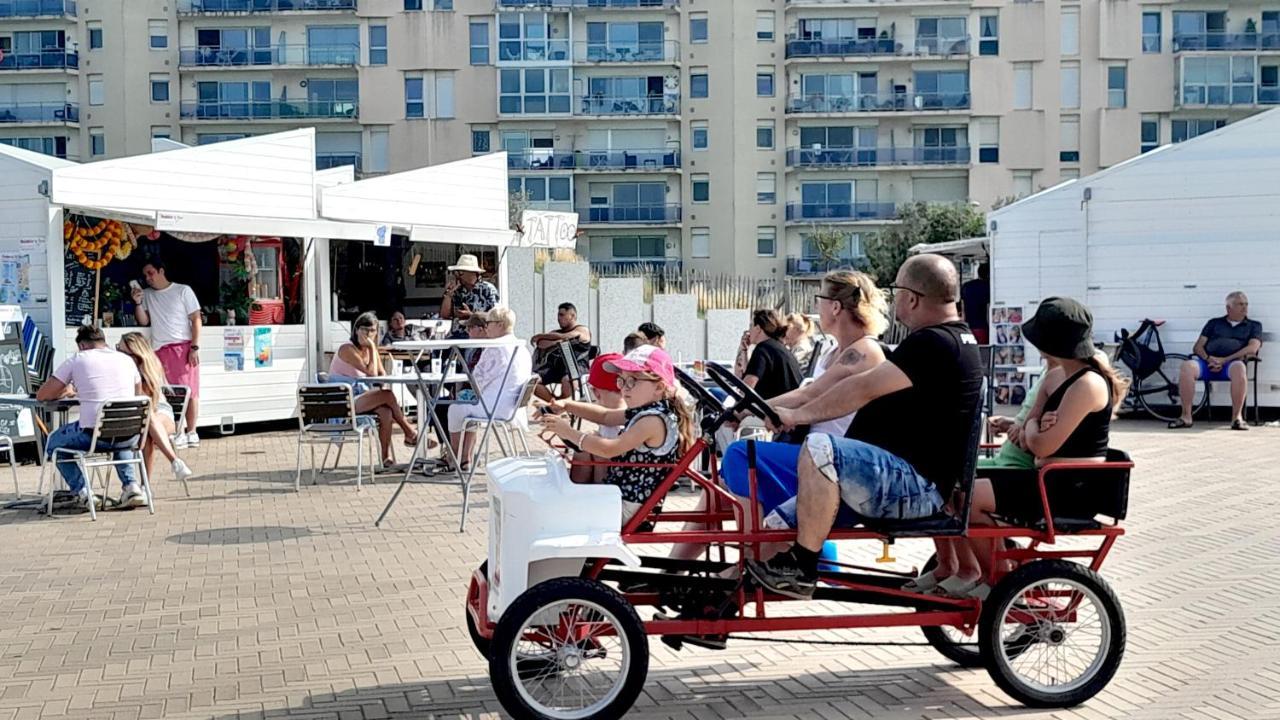 Studio Plage, Vue Mer Et Dragon, Garage Pour Moto Calais Extérieur photo